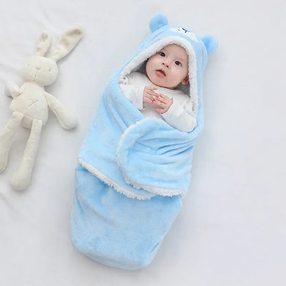 Soft Baby Sleeping Bags Warm 
Newborn Baby Wrap Blankets