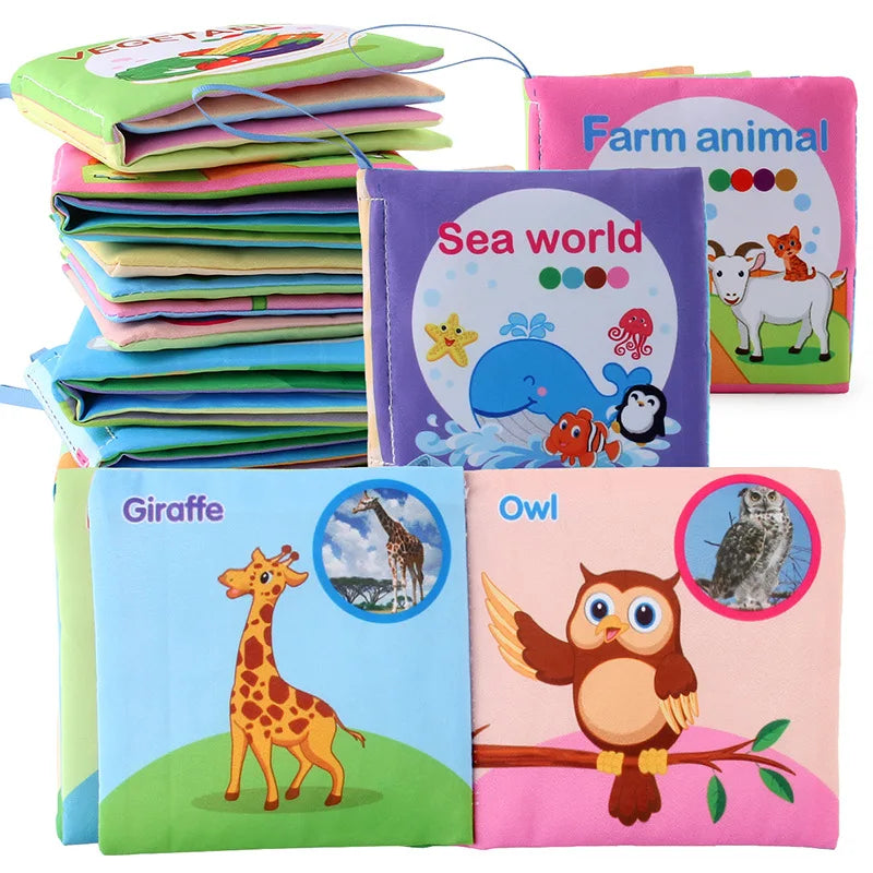 Baby Soft Cloth Book for Newborns