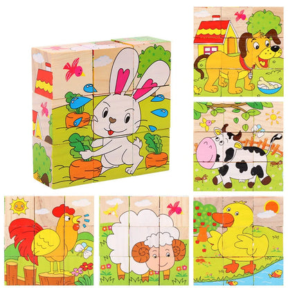 Baby Wooden Blocks Toys